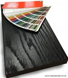 Samples colours for The solution is rotten An example of rotten mock tudor boards