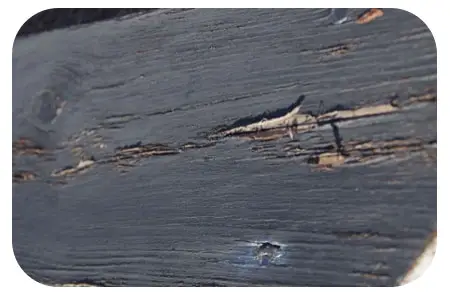 An example of rotten mock tudor boards